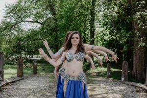 hire belly dancers dancing in sync
